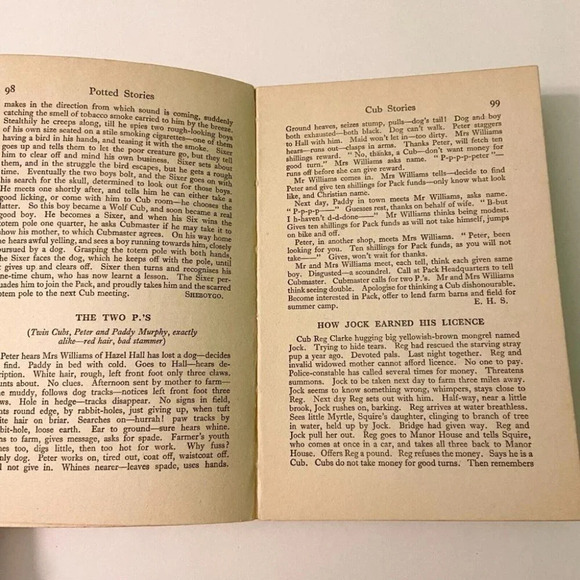 Vintage Canadian Scout Handbook and Potted Stories by Vera Barclay Books - Picture 12 of 12